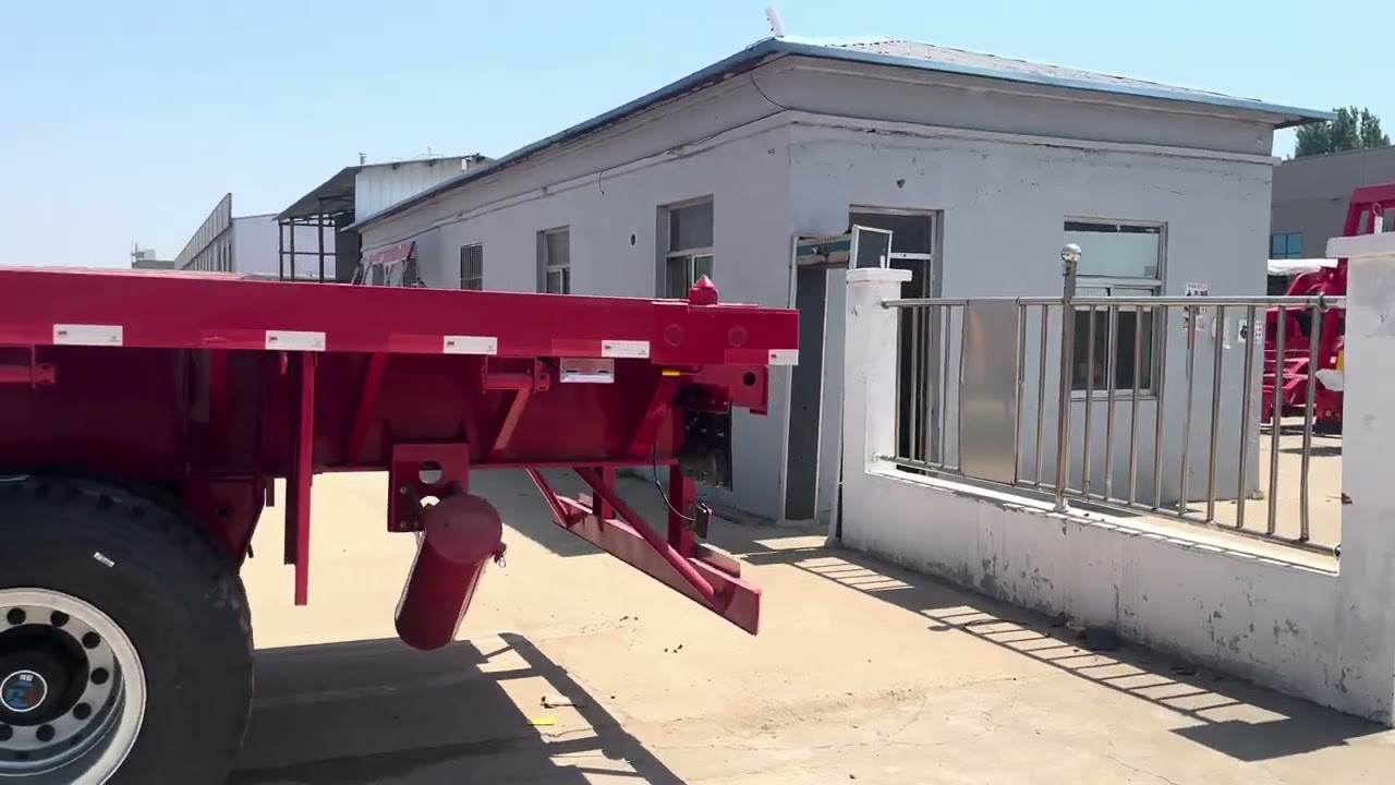 flatbed trailer