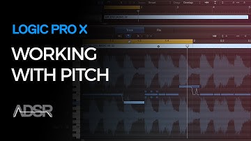 Working with Pitch in Logic Pro X
