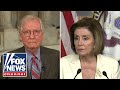 Mitch McConnell gives exclusive reaction to accusations from Pelosi