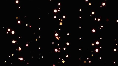 Golden Particles animation Background video, No Copyright || Golden moving stars