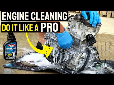 How To Degrease A Motorcycle Engine