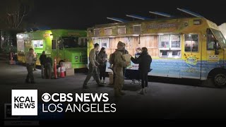 After the Eaton Fire forced them to flee from their homes, two food truck owners are giving back