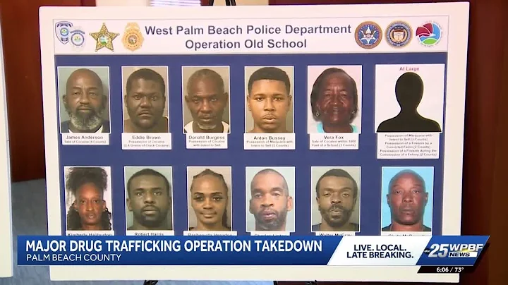 West Palm Beach Police make arrest in major drug trafficking operation