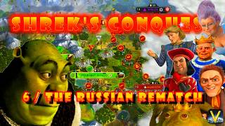 SHREK vs THE WORLD - Shrek's Conquest 6 | Civ 5