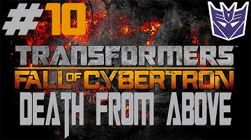 Transformers: Fall Of Cybertron - Walkthrough - Part 10 - [Death From Above] - Sick Blade
