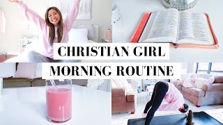 CHRISTIAN GIRL MORNING ROUTINE | Morning Routine With God ♡