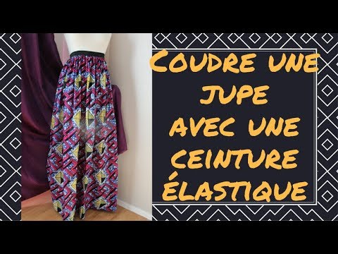 coudre une jupe avec elastique