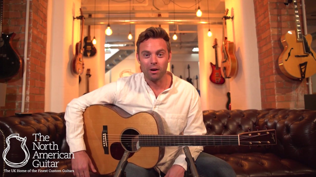 Bourgeois OM Large Sound Hole DB Signature Acoustic Guitar