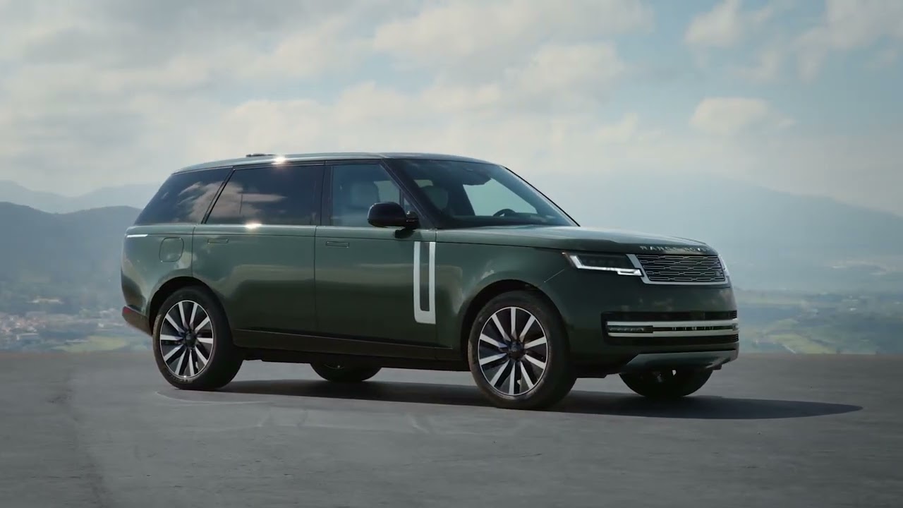 Range Rover Electric Exterior Design in Belgravia Green