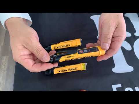 How To Use Klein Voltage Tester Ncvt 3p