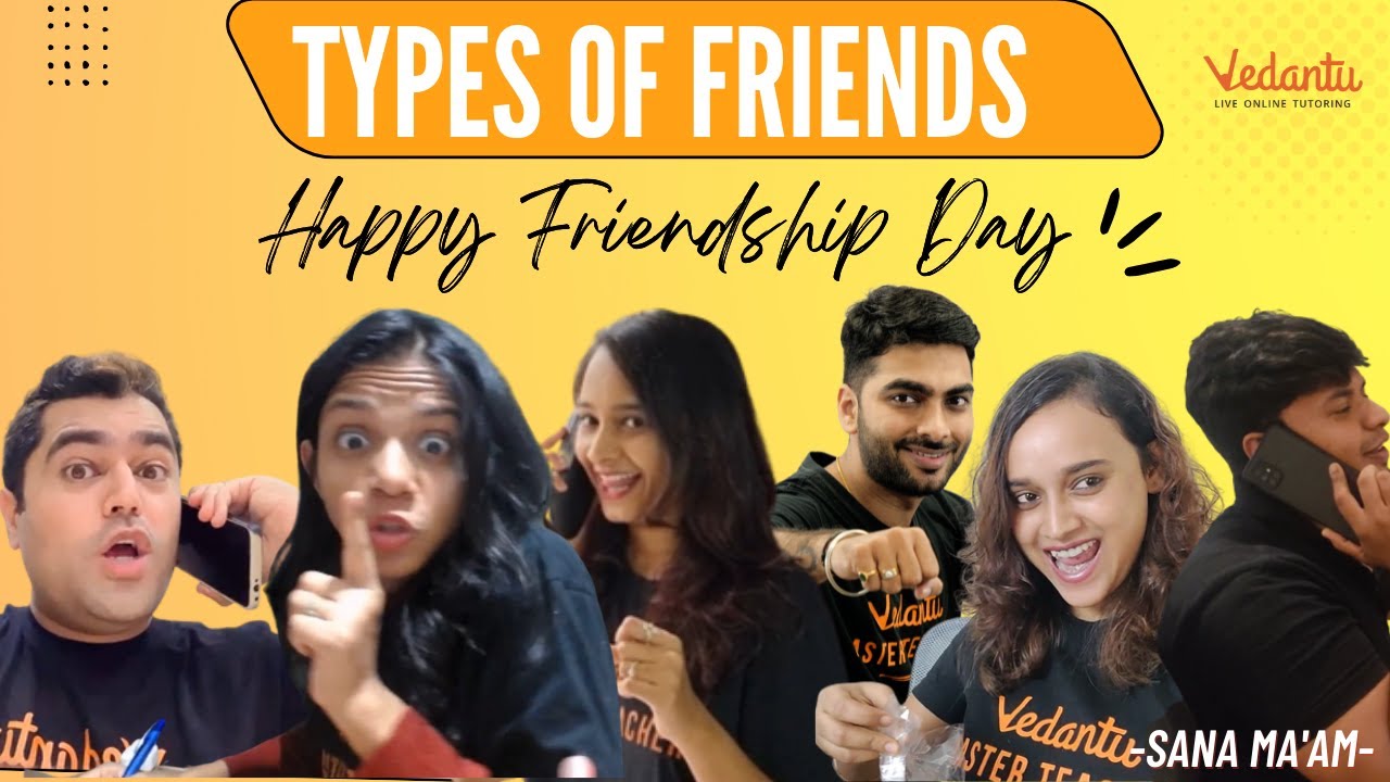 Happy Friendship Day - | Types of Friends - YouTube