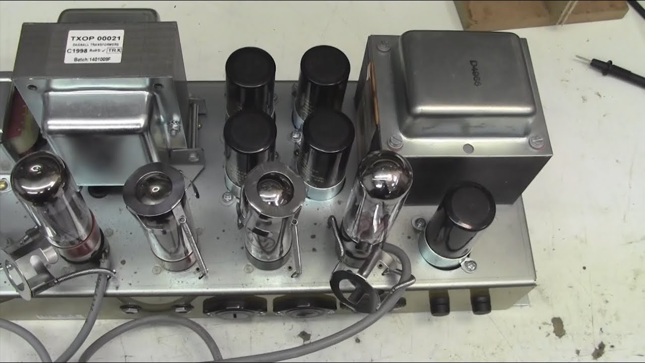 Как настроить смещение усилителя Marshall JMP 100W Super Lead для гитары