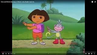 Dora And Boots Dancing To Peek-A-Boo