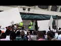 #IStandWithNigeria protest at national theatre
