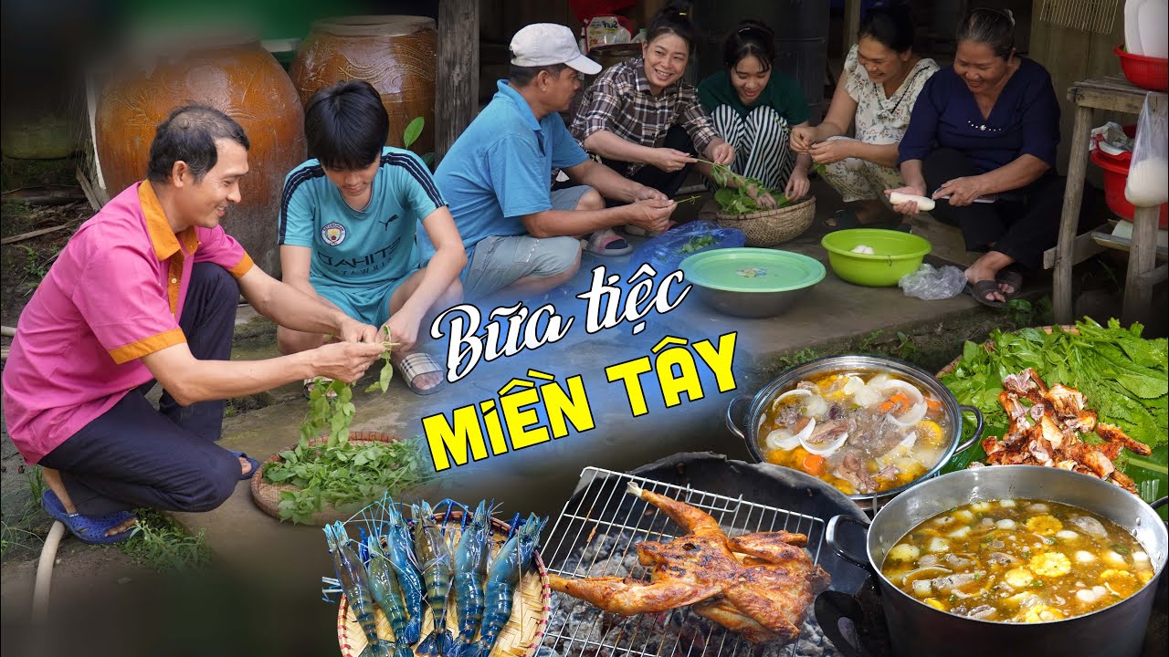 Cô Ba Miền Tây ✅ Đến thăm và giao lưu ẩm thực kênh Chòi Lá Quê