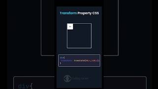 Transform property in CSS. #bca #important #code #learn #viralshorts #shorts #property #html #css