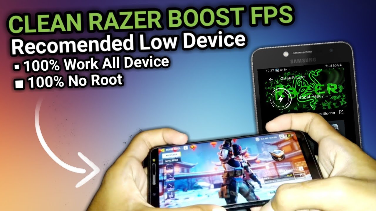 CARA MENINGKATKAN FPS ANDROID TERBARU NO ROOT !! DENGAN RAZER GAME BOOSTER !