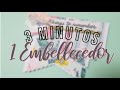 3 MINUTOS - 1 EMBELLECEDOR ,Scrapbooking tutorial