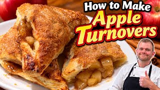 How to Make My Favorite Apple Turnovers with Puff Pastry | Easy & Flaky