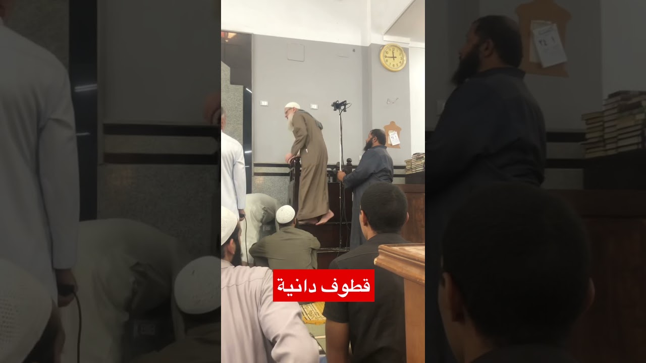 دخول الشيخ رسلان (حفظه الله)مسجده اليوم