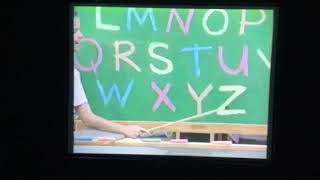 Barney & Friends Barney Linda And Hannah Barney Visits Alphabet Chalkboard School Classroom 1999