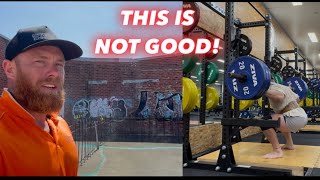 Concrete pour gone wrong! Plus squats!!!!!