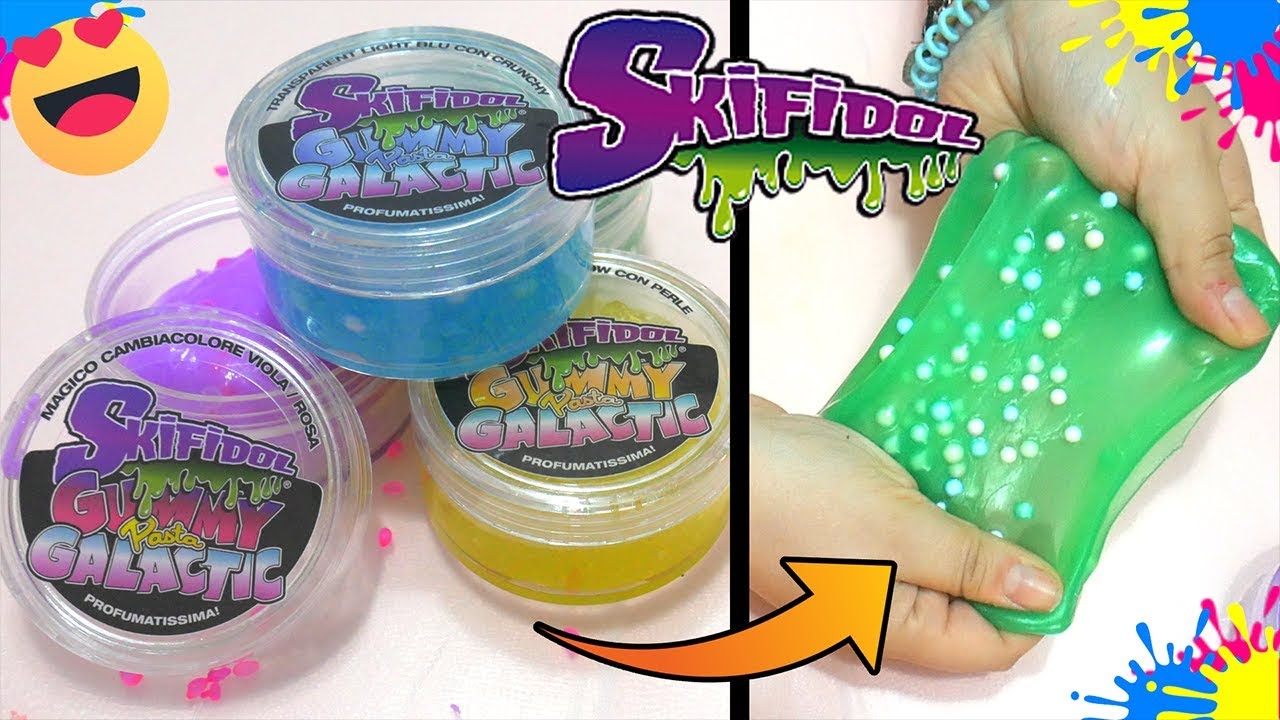 Nuovi SKIFIDOL GUMMY PASTA GALACTIC li AMO! Apro gli Skifidol Gummy
