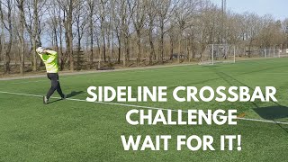 LONG Soccer Throw-in Sideline Crossbar Challenge