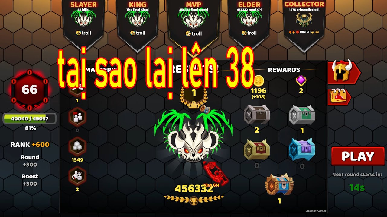 Evowar io 251 h m nay l n 38 v l n 40 lu n fan alanmoon d youtube