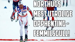 Northug tar gull på femmila under Falun-VM med en helt sinnsyk avslutning!