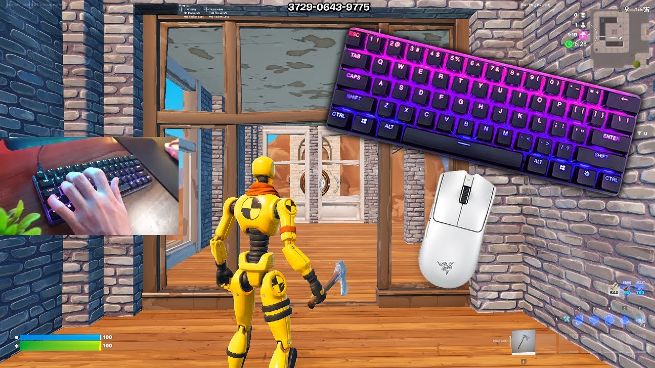 Apex Pro Mini🤩Keyboard and Mouse Sounds ASMR🏆240FPS Gameplay