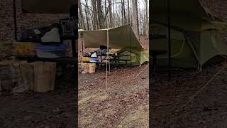 Hillman Ferry Campground (1). #kentucky #camping #roadtrip #cash #spring #tent #tarp