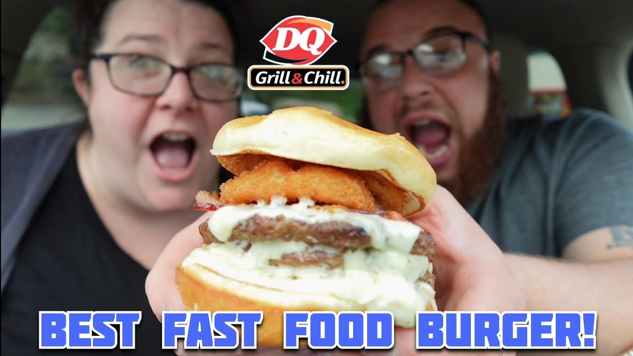 Dairy Queen's NEW BACKYARD BACON RANCH BURGER! YouTube