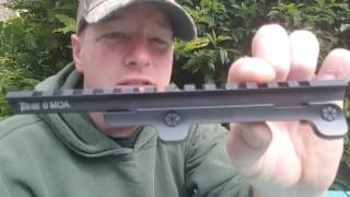 Blaser R8 rail to picatinny conversion