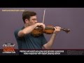 Violin lessons kreutzer etude 1 with nathan cole