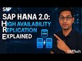 SAP HANA 2.0 High Availability | Replication Explained with Real-Time Scenarios