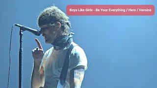 Boys Like Girls - Be Your Everything / Hero / Heroine (Live at Singapore 2024)