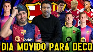 Cumbres en Can Barça / Deco se reúne con varios agentes / Spotify Camp Nou situación limite