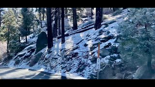 The ❄️SNOWFALL❄️ Aftermath for Big Bear Lake, CA. How Much SNOW has Accumulated. 11/18/2025