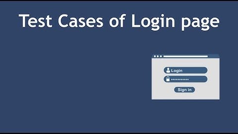 How to write test cases for Login Page ? #software testing  #testcasesforpen #testcasesforloginpage