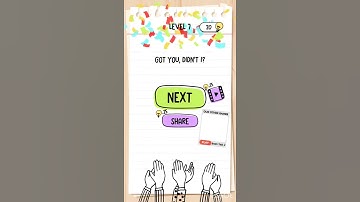 Level 7 || Slide left to unlock || Brain Test Answers