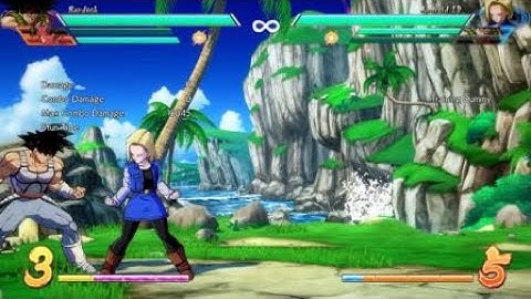 DBFZ - Android 18 corner snap back mixup