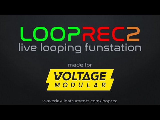 What's New in LOOPREC2 for Voltage Modular?