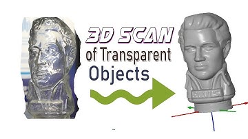 3D Scan of Transparent Objects - AESUB 3D Scanningspray