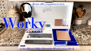 Worky Portable Desk: 15in1 Home Office Powerhouse