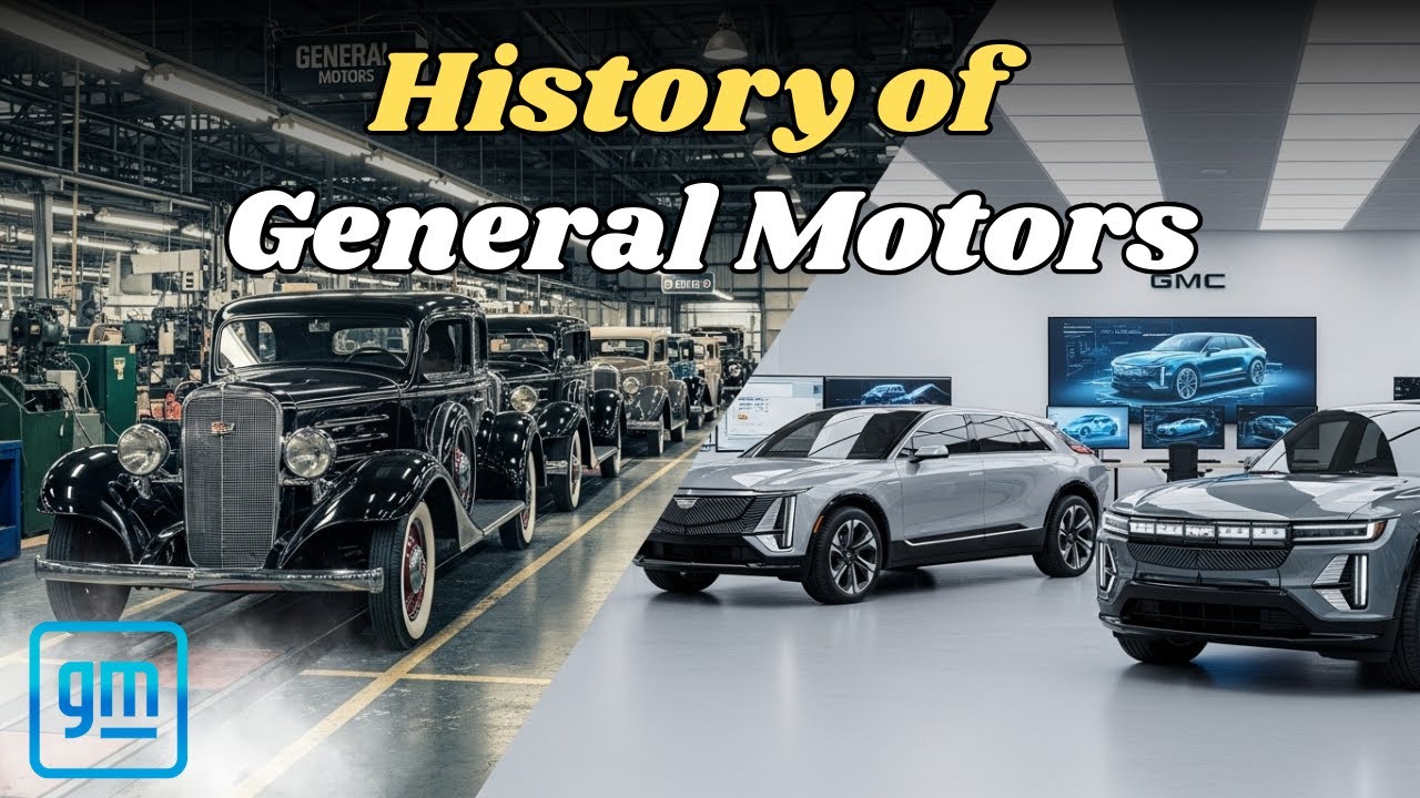 History of General Motors: The Untold Story Behind America’s Iconic Car Empire