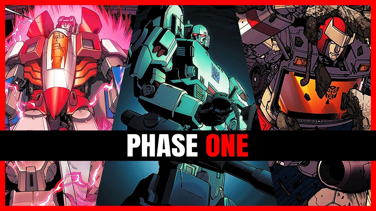 Начало комикса IDW Transformers! Фаза 1: Проникновение (Полная история)