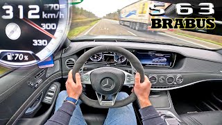Brabus S Class S63 Amg W222 Is The King Of The Unlimited Autobahn!