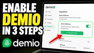 Career Overview How to enable Demio for webinar funnels and paid events - Detailed Guide