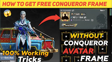 😱How To Get Free Conqueror Frame Without Reaching Conqueror | 100% Working Tricks | Free Conqueror